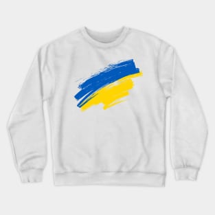 ABSRTACK FLAG UKRINE Crewneck Sweatshirt